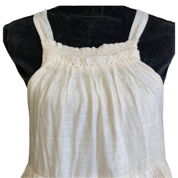 Listicle Textured Halter Neck Tiered Ruffle Dress with Pockets Size Small - Picture 3 of 6